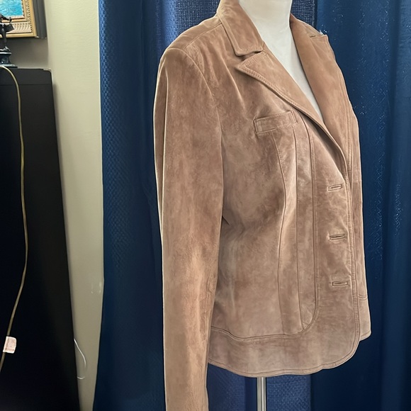 Alfani Leather Suede Jacket NWOT - Picture 3 of 8